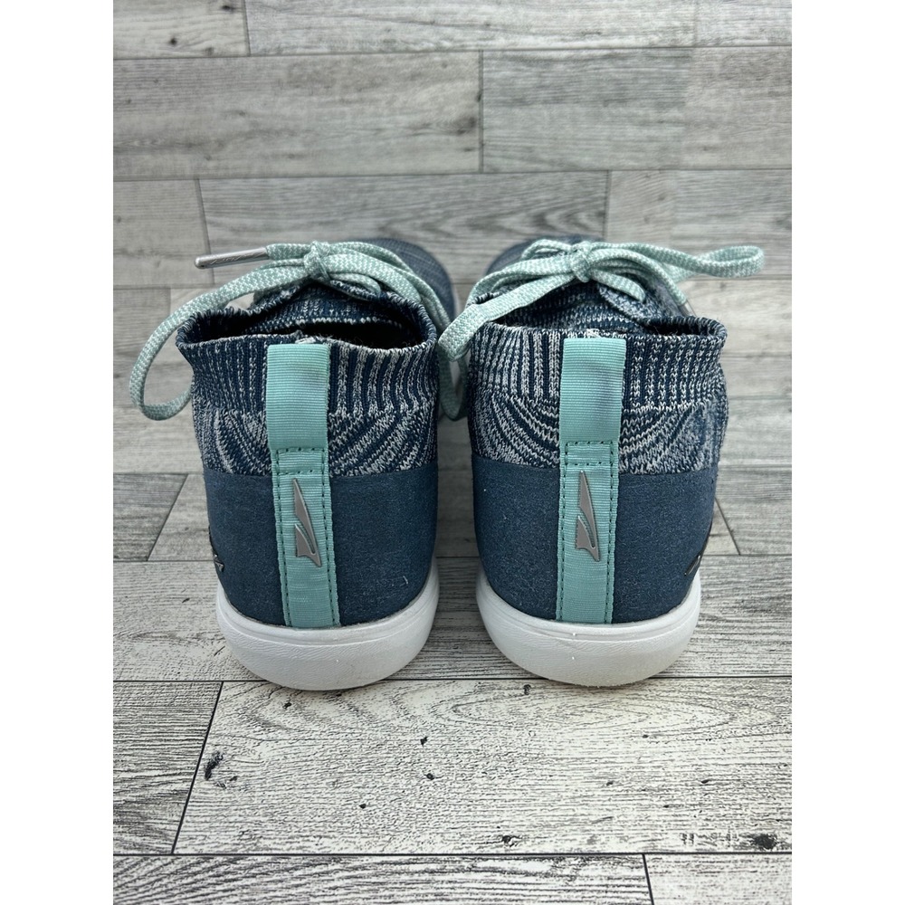 Altra‎ Vali Blue White Knit Walking Sneakers Women Sz 8.5 AFW1884A-4 Low Top - Picture 7 of 15